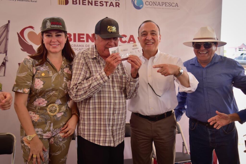 Esta semana miles de pescadores ahomenses recibieron tarjeta Bienpesca del Bienestar