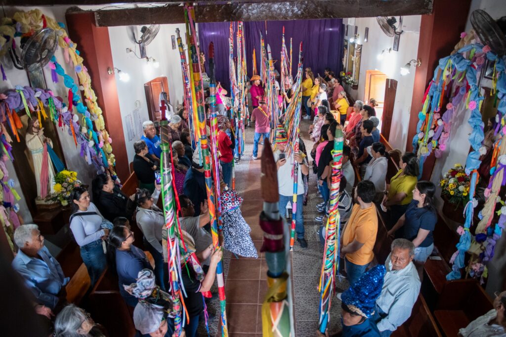 Celebran las Fiestas Tradicionales de Semana Santa en San Francisco de Tacuichamona