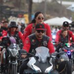Dan banderazo del desfile de la Semana Internacional de la Moto 2026