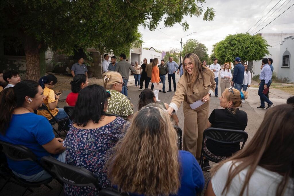 Presidenta Ana Miriam Ramos refrenda compromiso con el mejoramiento de calles en Valles del Sol