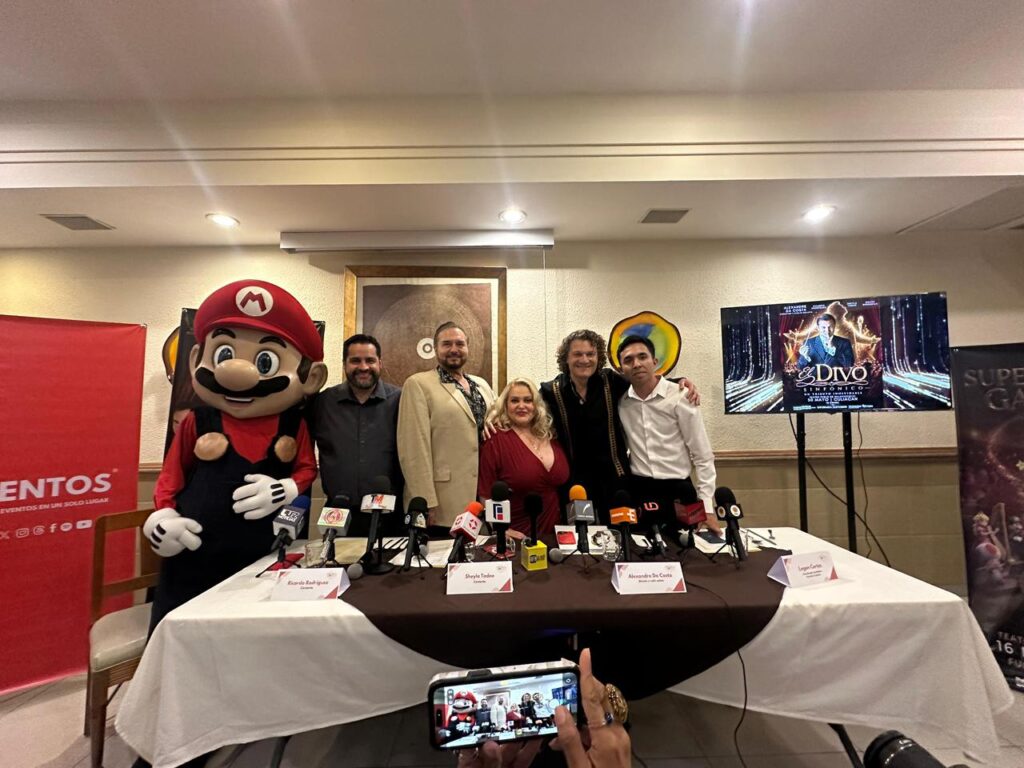 Presentan “El Divo Sinfónico” y “Mario Galaxy Sinfónico” en Culiacán