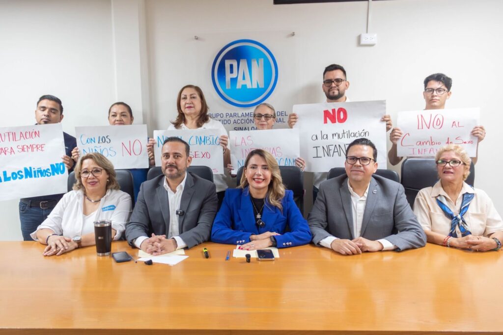 Presenta PAN iniciativa para prohibir cirugías de cambio de sexo en menores de edad en Sinaloa