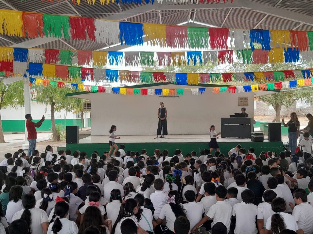 Presenta el Taller de Ópera de Sinaloa exitoso concierto didáctico en la Primaria Niños Héroes