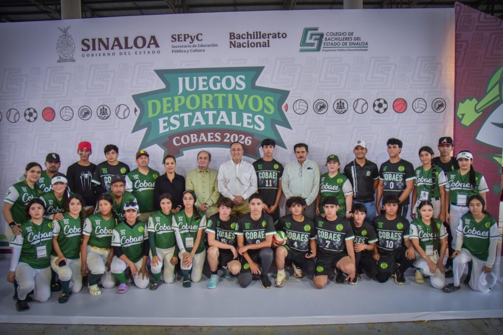 Los Mochis es sede de los Juegos Deportivos Estatales COBAES 2026.