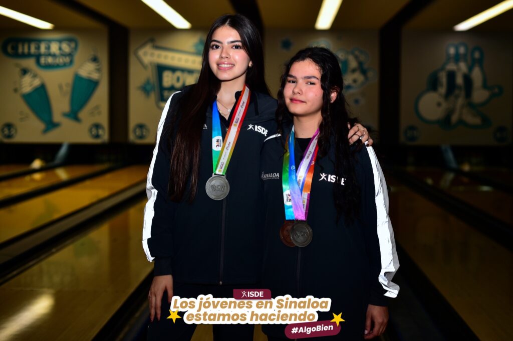 PLATA Y BRONCE PARA SINALOA EN EL BOLICHE DE OLIMPIADA NACIONAL CONADE 2026