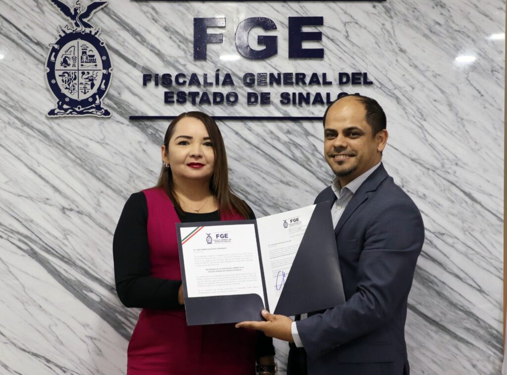 Fiscal General toma protesta a José Roberto Quiñonez Coronado como Encargado de la Vicefiscalía General de la FGE Sinaloa