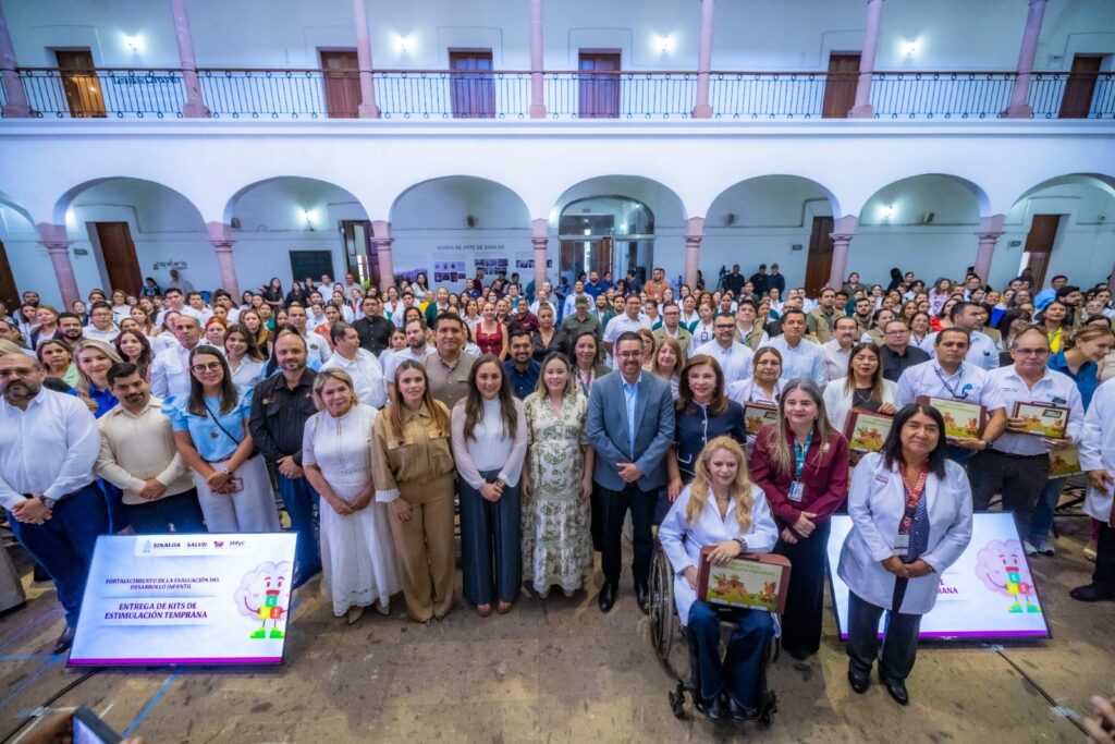 Entrega gobernadora Yeraldine kits de estimulación temprana para la prueba EDI al sector salud