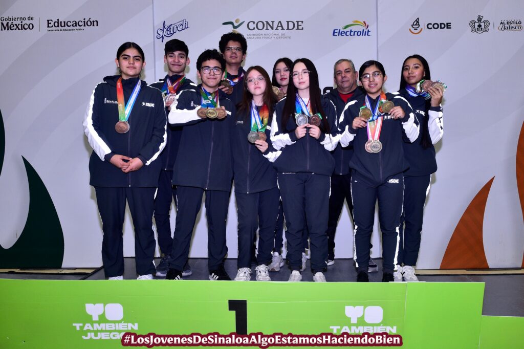 SINALOA CONSIGUE CUATRO OROS E IGUALA LAS 25 MEDALLAS DEL AÑO PASADO EN TIRO DEPORTIVO