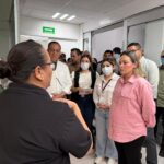Gobernadora Yeraldine sostiene acercamiento con familiares de víctimas de incendio en Los Mochis