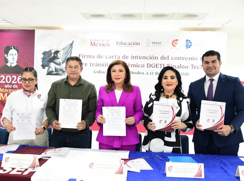 Suman esfuerzos Gobierno Federal y del Estado para fortalecer el sistema de educación tecnológica en Sinaloa