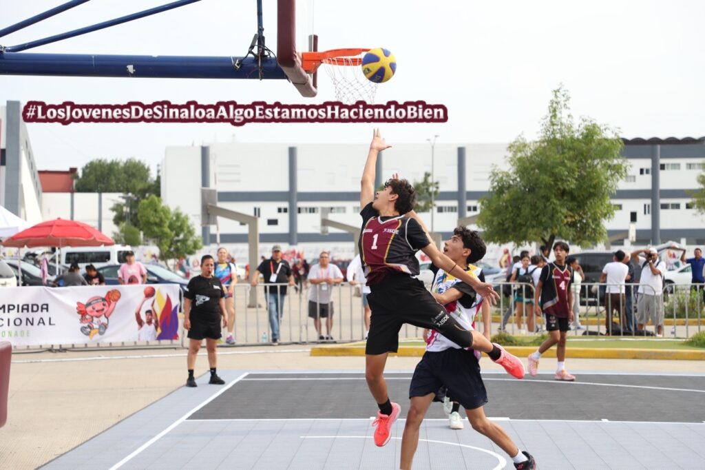 SINALOA AVANZA A LA SIGUIENTE RONDA EN EL BASQUETBOL 3X3 DE LA OLIMPIADA NACIONAL CONADE 2026