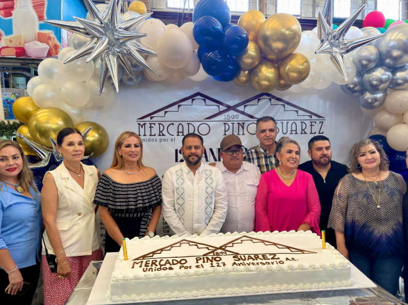 Celebran 127 aniversario del Mercado Pino Suárez, símbolo histórico de Mazatlán