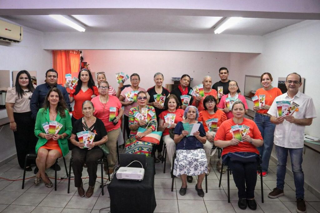 DIF Culiacán fortalece la convivencia familiar con charla preventiva para adultos mayores en Unidad DIF Solidaridad