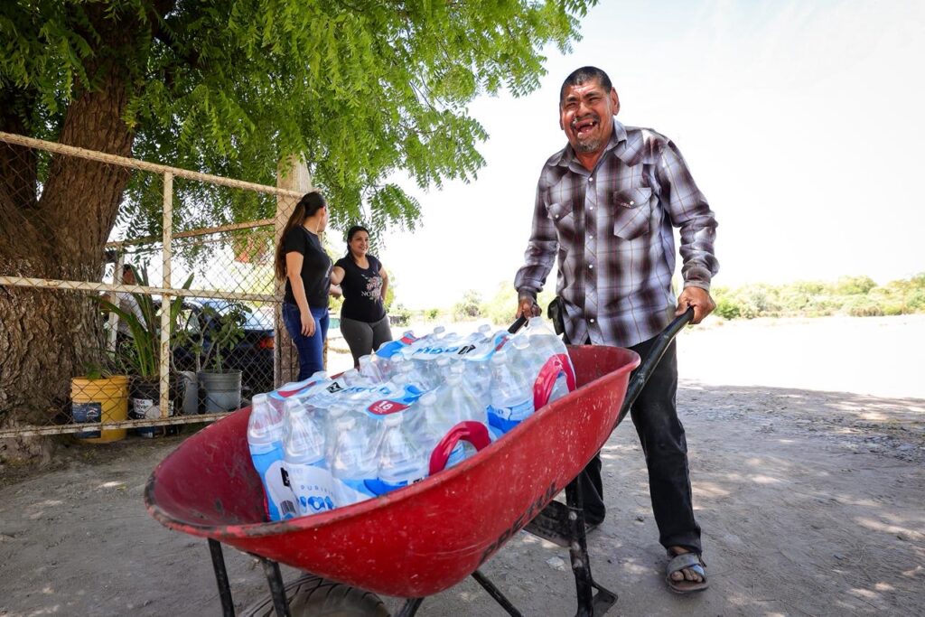 En cuatro días, AQUATÓN 2026 lleva agua y esperanza a 111 comunidades de 7 municipios de Sinaloa