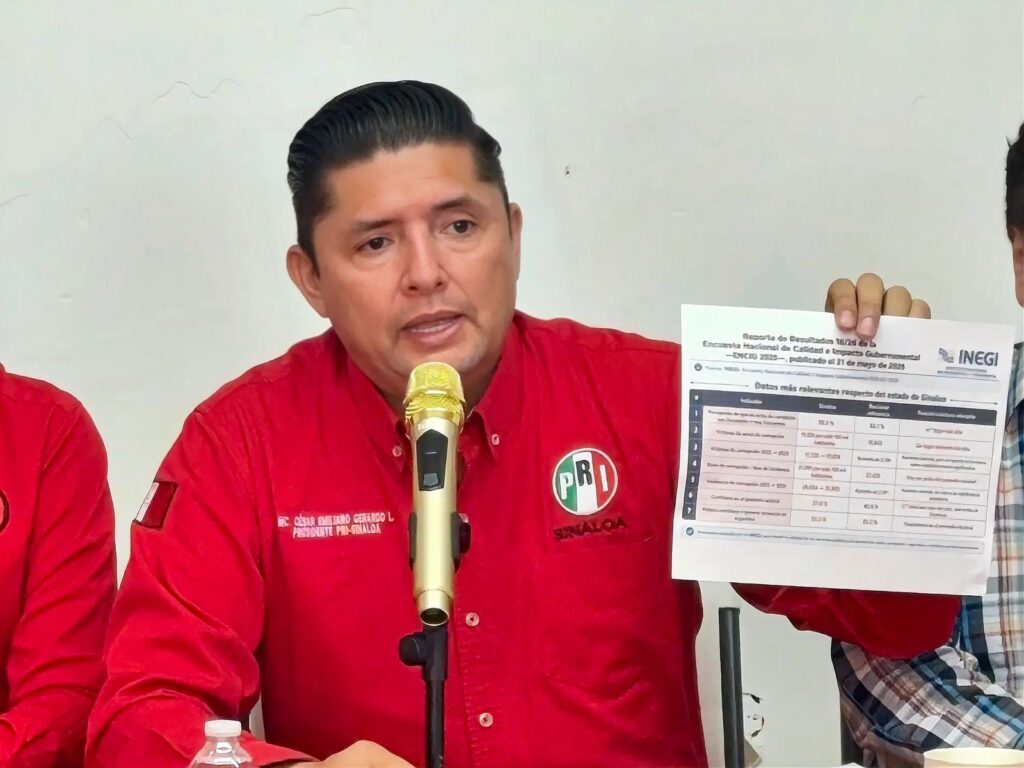 Corrupción, violencia y crisis económica afectan a las familias sinaloenses: PRI Sinaloa.