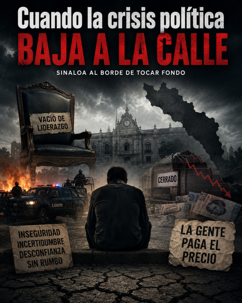 Cuando la crisis política baja a la calle