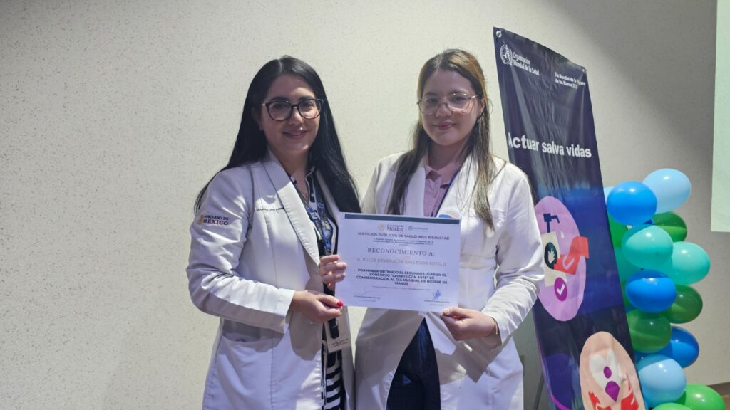“Todo comienza con tus manos”: premian creatividad que salva vidas en el Hospital General de Culiacán