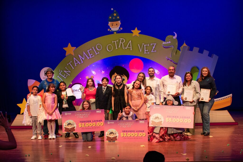 Celebran final del tercer concurso de cuentos “Cuéntamelo Otra Vez” a cargo del IMCC