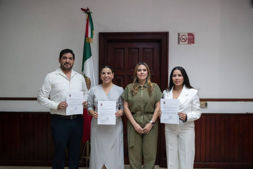 Ana Miriam Ramos hace ajustes en Gabinete: toma protesta a nuevos titulares de Secretaría de las Mujeres, Secretaría de Bienestar y Dirección de Ingresos