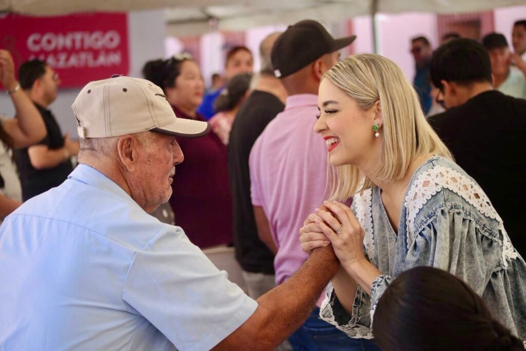 “Contigo Mazatlán” acerca soluciones y atención directa a familias de El Bajío: Estrella Palacios