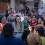 Ana Miriam Ramos pone en marcha pavimentación de dos calles en la Domingo Rubí; invierten más de 6.3 mdp