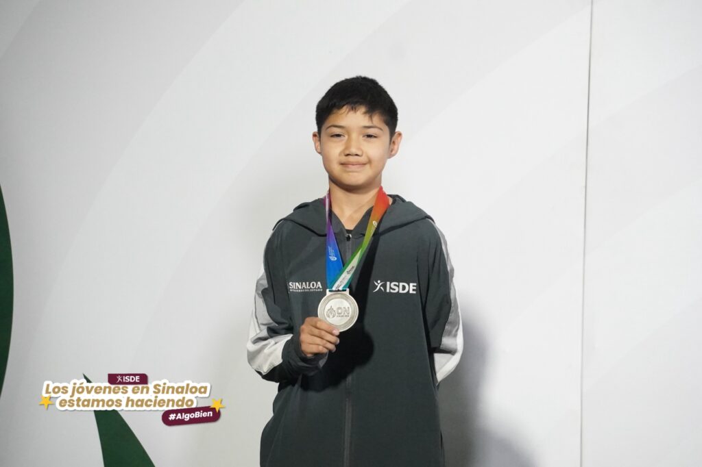 Sergio Alain Ibarra conquista plata para Sinaloa en Taekwondo de Olimpiada Nacional CONADE 2026