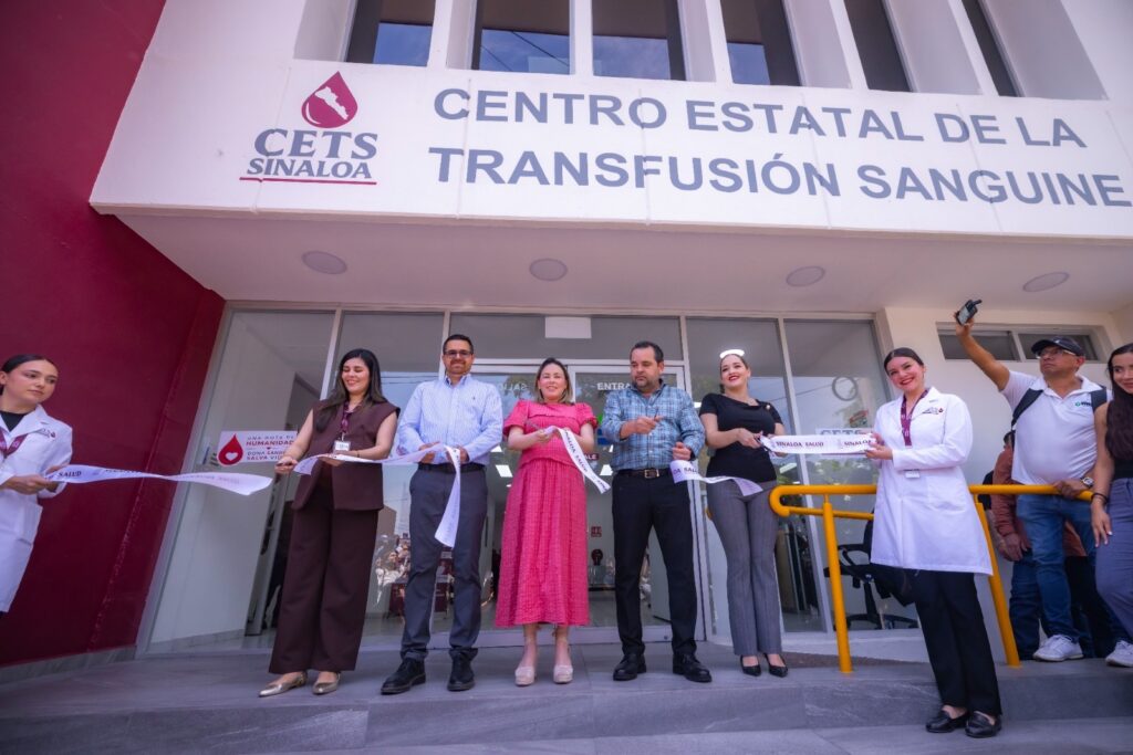 Gobernadora Yeraldine pone en marcha el Centro Estatal de Transfusión Sanguínea