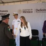 Alcaldesa Ana Miriam Ramos Villarreal participa en la toma de protesta del comandante de la Novena Zona Militar, General Julio César Islas Sánchez