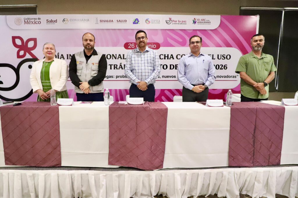 Secretaría de Salud inaugura actividades conmemorativas por el Día Internacional de la Lucha contra el Uso Indebido y el Tráfico Ilícito de Drogas