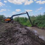 Refuerzan labores preventivas con limpieza y desazolve en arroyos y drenes de Culiacán