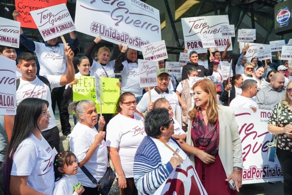 “La dificultad me ha construido como mujer de temple”: Tere Guerra formaliza su registro a la Coordinación de la Defensa de la Transformación en Sinaloa