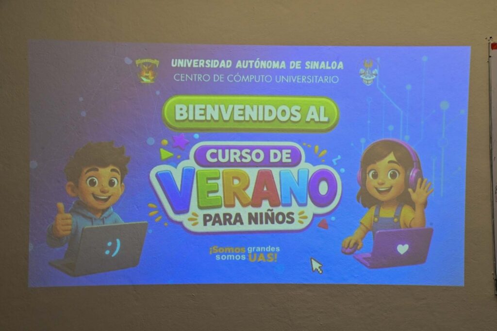 Inicia con gran participación el curso de verano tecnológico del Centro de Cómputo Universitario; niñas y niños se acercan a la Inteligencia Artificial