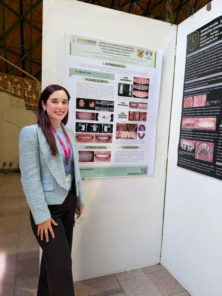 Alumna de la UAS logra segundo lugar nacional en la XVIII Reunión Nacional de Posgrados en Prostodoncia; premian caso clínico de Rehabilitación Oral