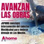 JAPAMA concluye interconexión del colector Mochicahui para mejorar drenaje en Los Mochis