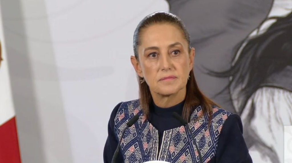 Sheinbaum rechaza declaraciones de Trump sobre el control de los cárteles en México