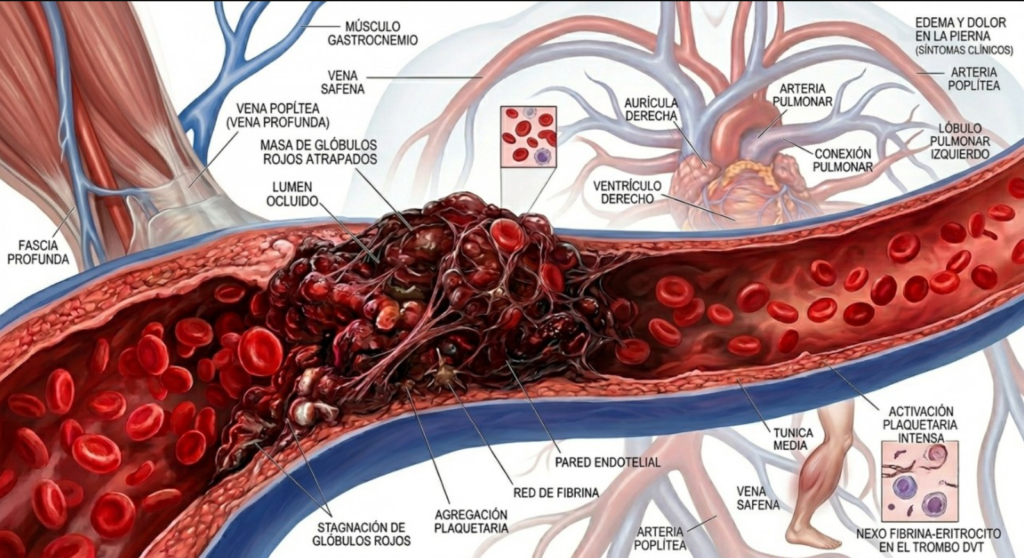 Trombosis Venosa Profunda: el enemigo silencioso que puede poner en riesgo la vida; hinchazón y dolor en una pierna, señales de alerta