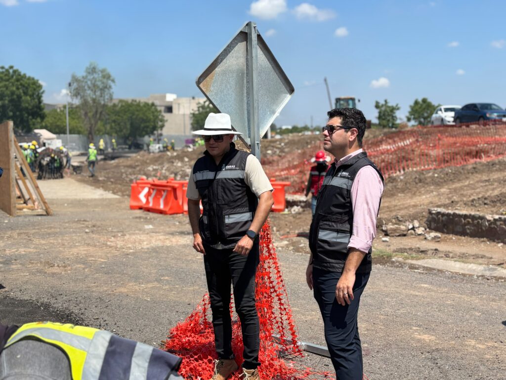 Realizó Obras Públicas recorrido de supervisión por las obras del boulevard Agricultores y Malecón Río Culiacán