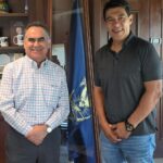 El Rector Jesús Madueña Molina se reúne con “El General” Adán Amézcua, ícono del beisbol, para compartir agenda deportiva que sume a la formación integral en la UAS