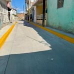 Tras más de 65 años de su fundación, la colonia Obrera estrena pavimento en el callejón Nuevo León