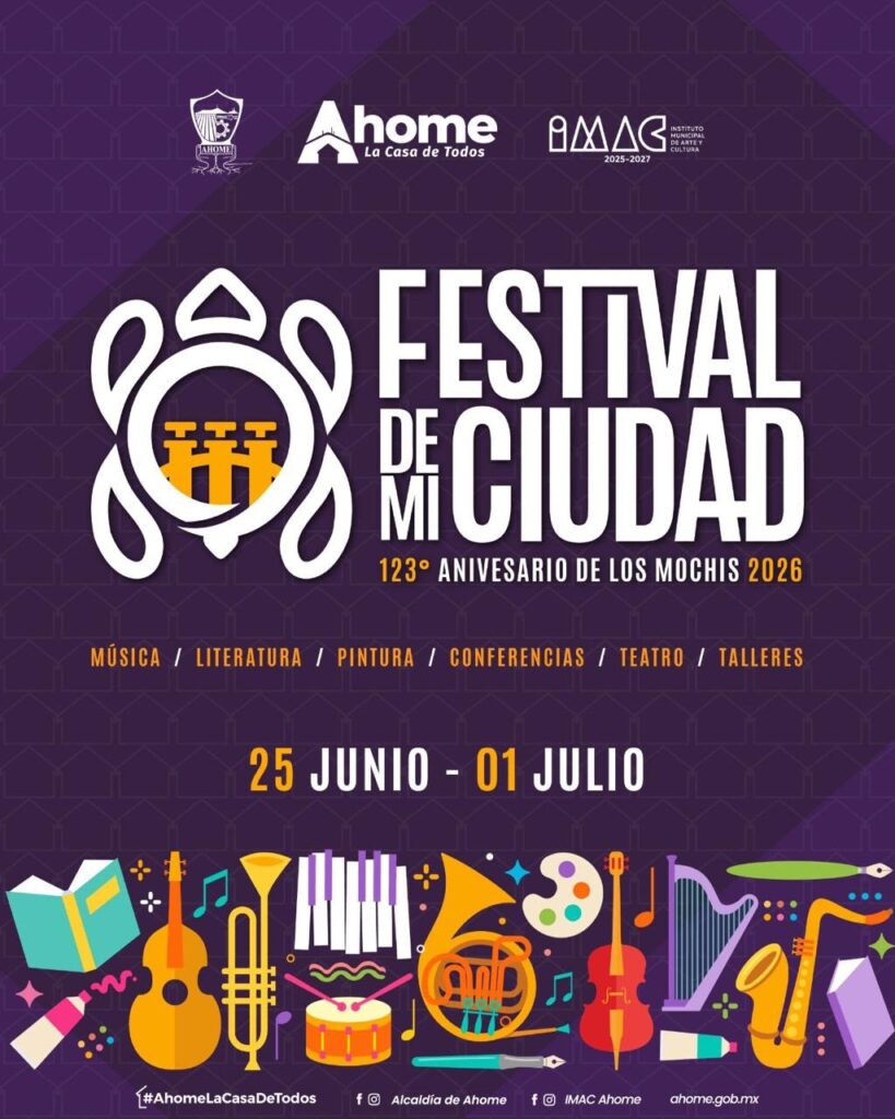 Invita Antonio Menéndez al Festival de Mi Ciudad Los Mochis este jueves 25 de junio.