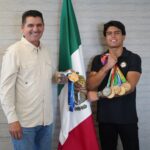 EL DIRECTOR GENERAL DEL ISDE RECIBE AARÓN IBARRA TRAS SU ÉXITO EN RÍO DE JANEIRO 2026.