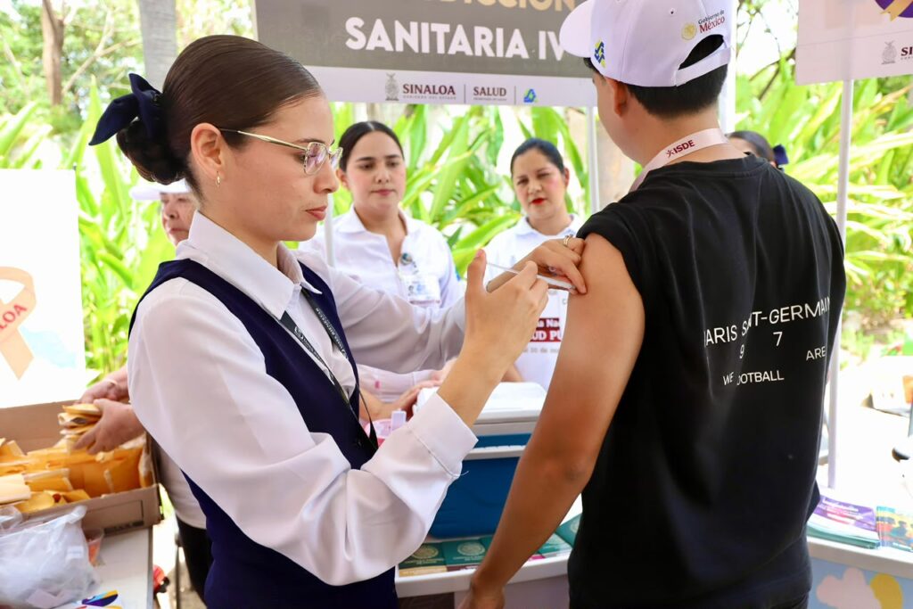 Sinaloa supera metas durante la Semana Nacional de Salud Pública 2026