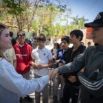 Ana Miriam Ramos inaugura la calle 365 de la cabecera de la sindicatura de Imala