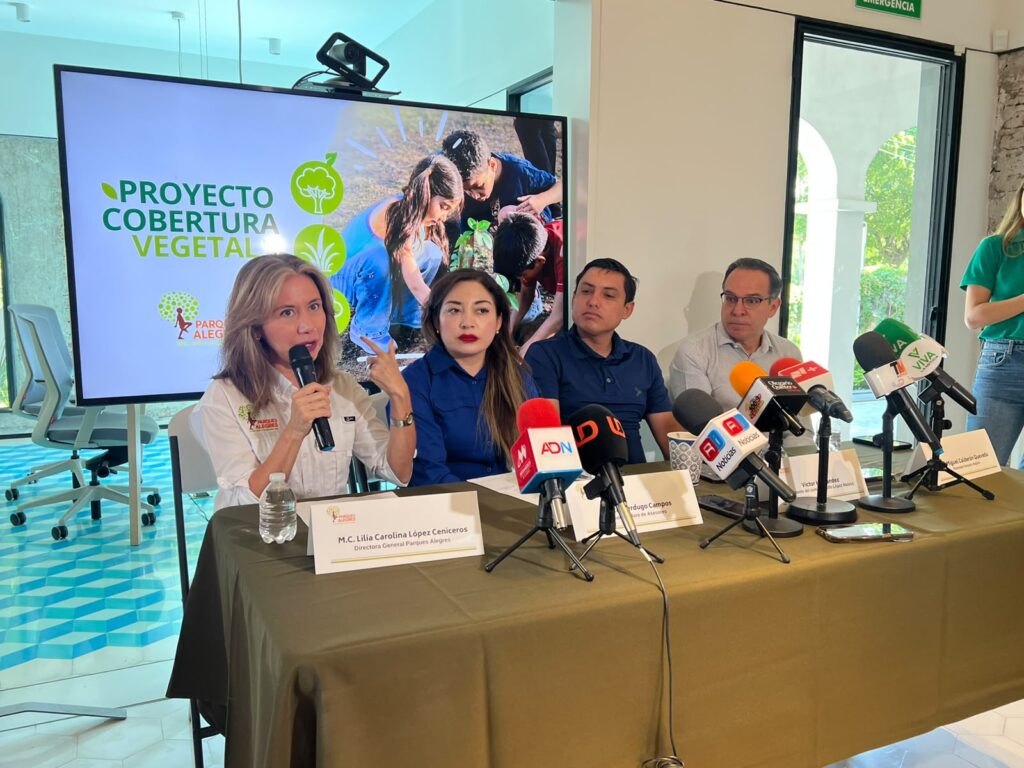 Parques Alegres impulsa campañas de arborización y pasto de lluviaLos proyectos buscan fortalecer la cobertura vegetal de Culiacán.