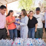 Ana Miriam Ramos lleva apoyos del Aquatón 2026 a Sanalona para acompañar a las familias que enfrentan la sequía