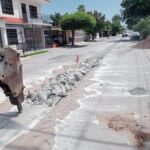 Atiende JAPAMA rehabilitación y mantenimiento de drenajes y tapas dañadas.