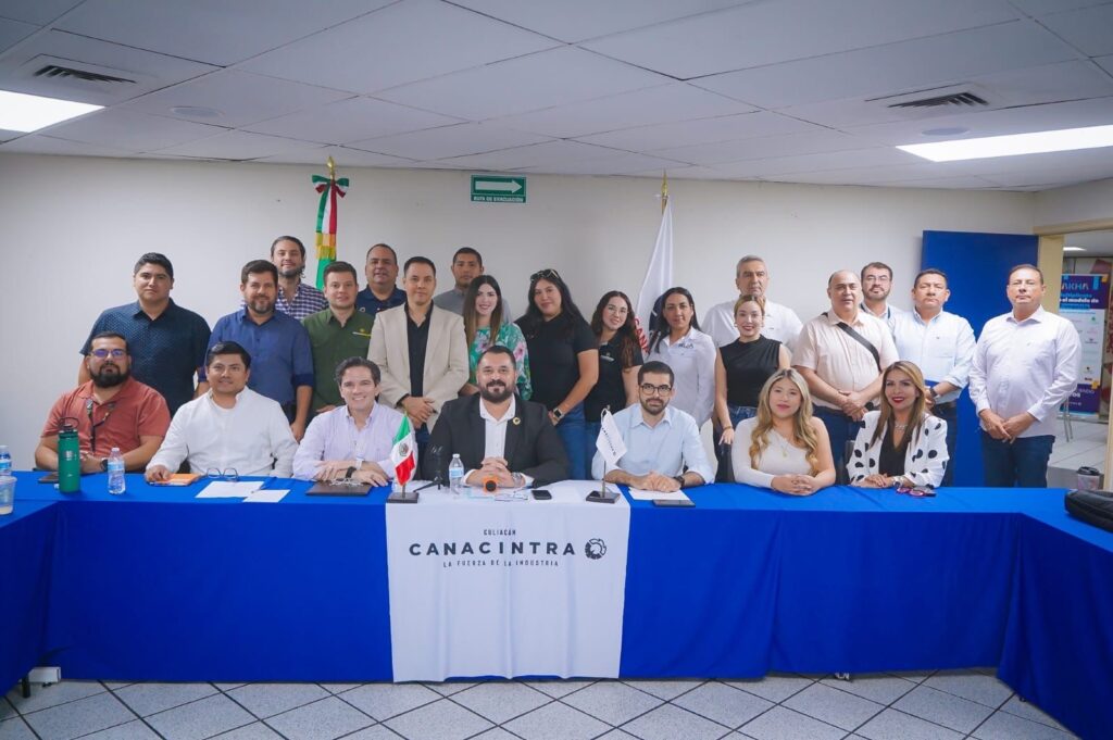 Secretaría de Economía y CANACINTRA fortalecen agenda conjunta para impulsar la industrialización de Sinaloa