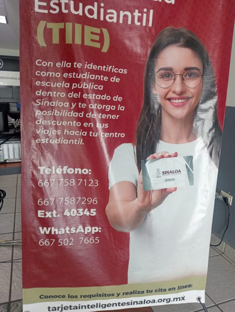 PREPARA EL GOBIERNO DE SINALOA UN SISTEMA DE TARJETAS ÓPTIMO PARA EL DESCUENTO A ESTUDIANTES EN EL TRANSPORTE PÚBLICO