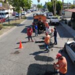 COMUN y Obras Públicas dan prioridad a las vialidades más transitadas con programa permanente de bacheo.