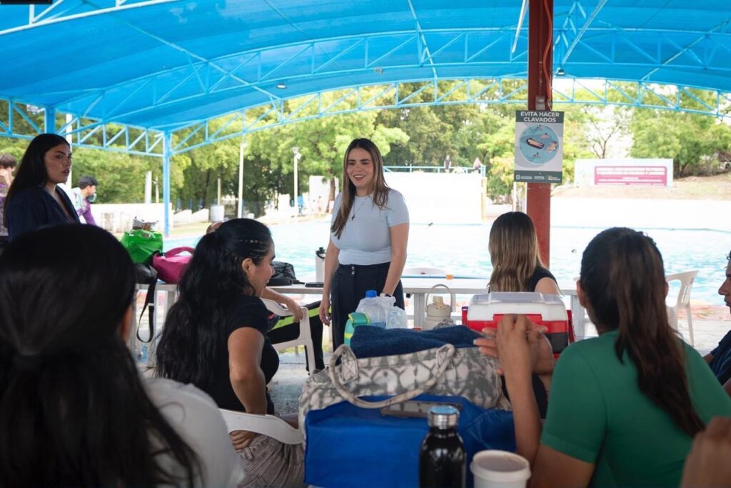 Ana Miriam Ramos invita a culiacanenses a disfrutar este verano las instalaciones del Parque 87